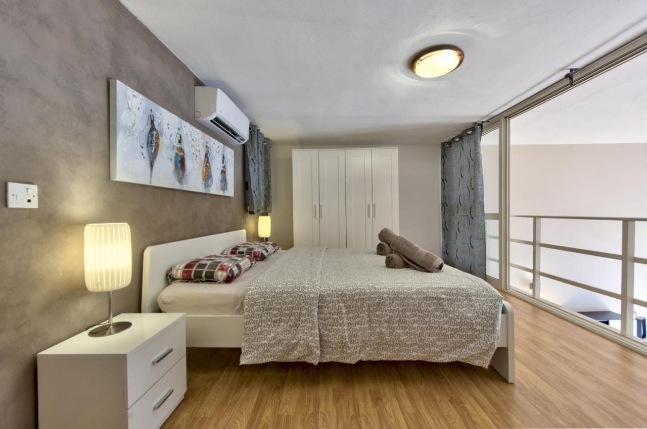 Spinola Court - Stunning Seaview Apartment & Penthouse On Spinola Bay By Shortletsmalta San Ġiljan Exterior foto