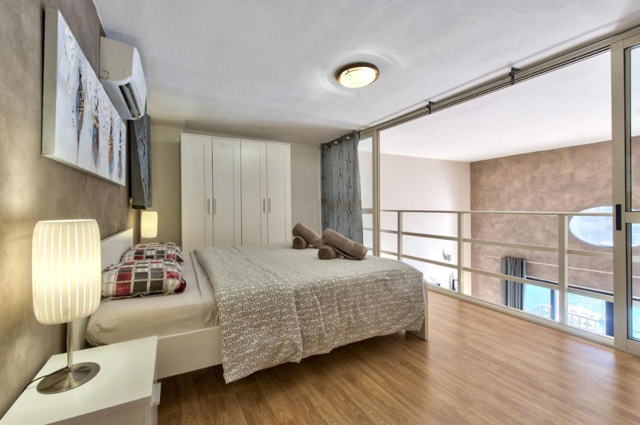 Spinola Court - Stunning Seaview Apartment & Penthouse On Spinola Bay By Shortletsmalta San Ġiljan Exterior foto